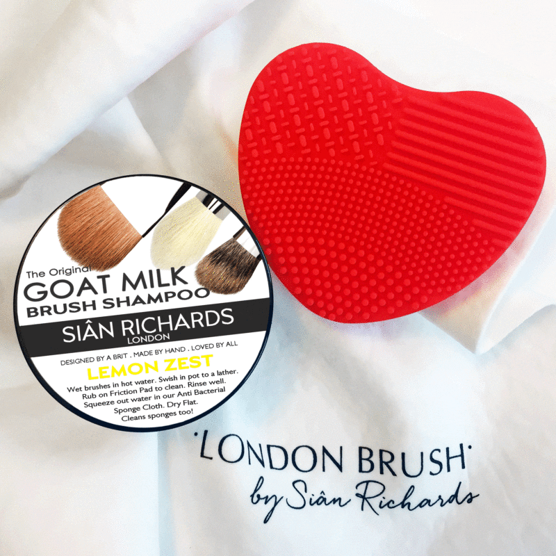 I LOVE CLEANING BRUSHES GOATMILK