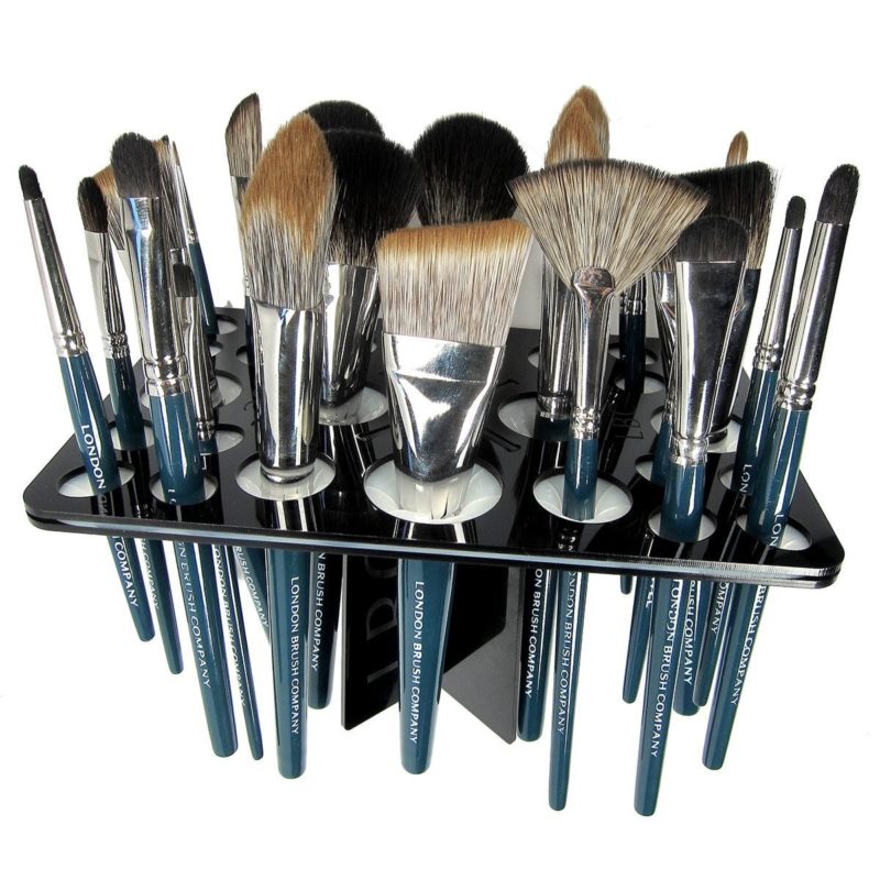 Makeup Brush Rack - For 26 Brushes - Siân Richards London