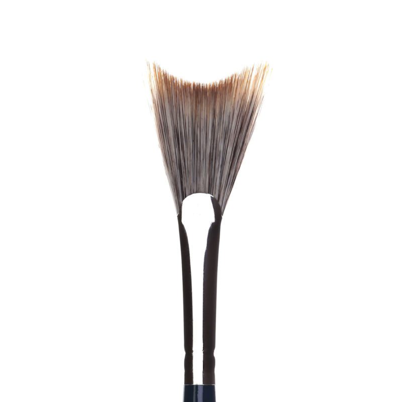 Soft Concave Fan Vegan Makeup Brush