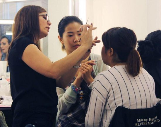Siân Richards Teaching Makeup